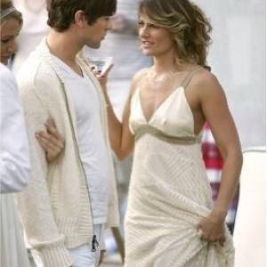Chase Crawford and Madchen Amick  Gossip Girl