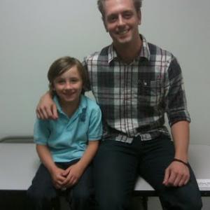 Cameron McIntyre with Ricky Fosheim Director of That Side of a Shadow