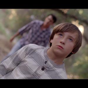 Cameron McIntyre as Aaron Mayfair and Sean McCracken as Kent Erickson in From The Woods.