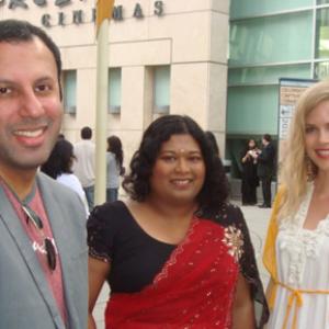 Rizwan Manji, Thushari J, Pippa Black at Sun. IFFLA 2011