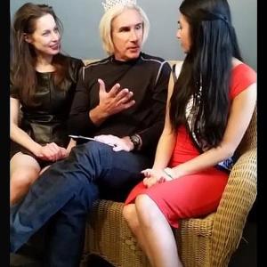 Jennifer Nuccitelli, Peter Austin Noto and Miss New York, Elizabeth Tam on The Peter Austin Noto Show.