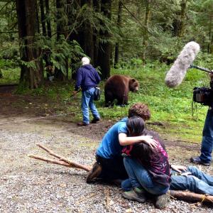 Set of Lost Wilderness with Billy the grizzly bear