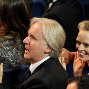 James Cameron and Suzy Amis at event of The 82nd Annual Academy Awards 2010