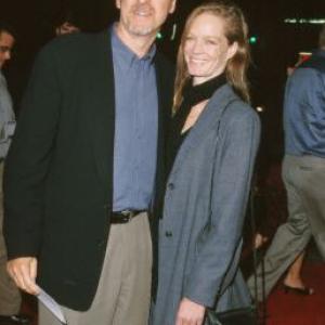 James Cameron and Suzy Amis at event of End of Days 1999