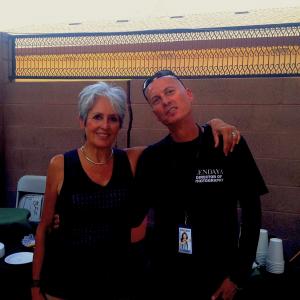 The Great Joan Baez.... and I... at, yes, a Zendaya Concert