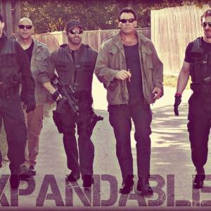 Before filming in Texas with The Expandables