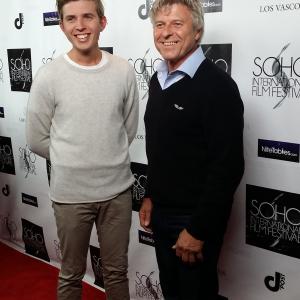 Blake Borcich with EP Mauro Borcich at SOHO International Film Festival 2014 NYC