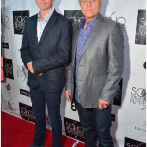Blake Borcich with Mauro Borcich at the 2014 SOHO International Film Festival NYC