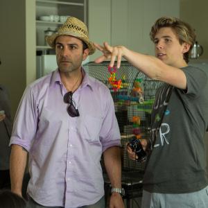 Blake with Co-Director Writer/Actor ROBERT RABIAH