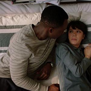 Still of Charlotte Nicdao and Osy Ikhile in Childhood's End (2015)
