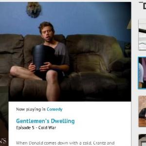 1 of 7 times Ben Leasure was featured on the Front Page of bliptv for his portrayal of Donald in the viral web sitcom Gentlemens Dwelling A critically and publicly lauded performance by Ben in this pioneering webshow
