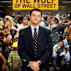 Poster for The Wolf of Wall Street starring Leo Dicaprio Jonah Hill Margot Robbie and Matthew Mcconaughey Go see it Christmas Day