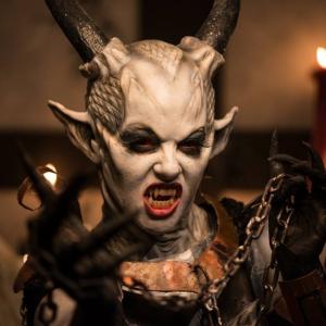 Amy Lia as Demon in Kiss the Devil in the Dark