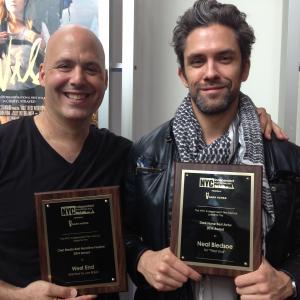 Joe Basile and Neal Bledsoe Best Feature and Best Actor New York Indepent Film Festival