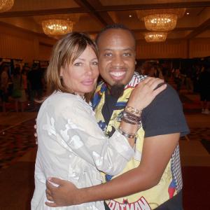 with Kelly Le Brock