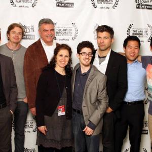 The Sketch Artist wins BEST SHORT award at the 2013 Art Of Brooklyn Film Festival David Armanino with the Director and Cast