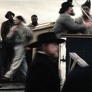 Actor Jon Arthur Steamboat Crew 1st Mate on 12 Years A Slave Jon Arthur on left
