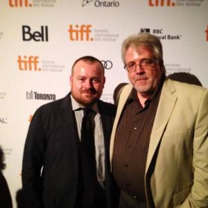 Toronto International Film Festival world premiere of PROXY. Jim Dougherty and Director Zack Parker.