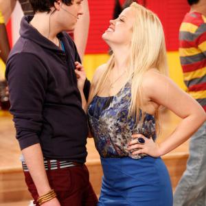 Still of Charlie Lubeck and Shanna Henderson in The Glee Project 2011