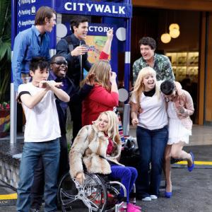 Still of Abraham Lim, Blake Jenner, Ali Stroker, Lily Mae Harrington, Mario Bonds, Shanna Henderson and Nellie Veitenheimer in The Glee Project (2011)