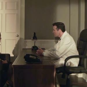 Lance Charnow in a scene from Brook and Son With Melissa OBrien