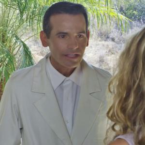 Lance Charnow as MR LUCKY in a scene from Just Our Luck With Sarah Jayne Rothkopf