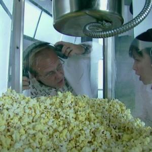 Still of Alton Brown and Vickie Eng in Good Eats 1999