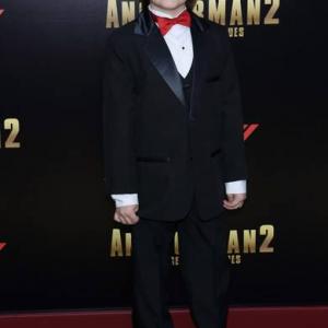 Judah Nelson at the premiere of Anchorman 2: The Legend Continues in NY City.