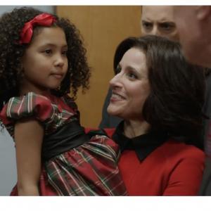 Still of Anais Lee and Julia Louis-Dreyfus in Veep 