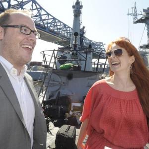 Aboard the USS Lionfish, producer Peter Morrison and actor-producer Naomi Brockwell talk about their film 