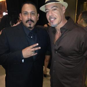 Hanging with Emilio Rivera at the screening of Water  Power at LALIFF 2013