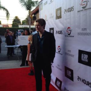 Nicholas Adam Clark at the 24 Hours Premiere event at Raleigh Studios.