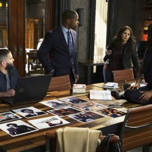 Still of Guillermo Díaz, Kerry Washington, Katie Lowes and Cornelius Smith Jr. in Scandal (2012)