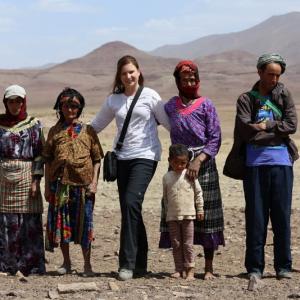 Melanie presents TV Series Planet of Love in the Atlas Mountains in Morocco