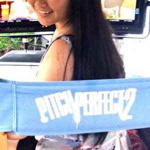 Ashley Zhang visits the set of Pitch Perfect 2 with Seventeen Magazine