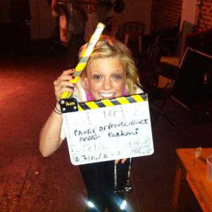 That's a wrap! Maddie Lane finishes filming 