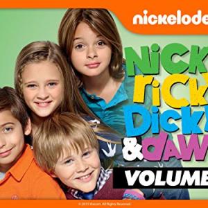 Still of Casey Simpson Mace Coronel Aidan Gallagher and Lizzy Greene in Nicky Ricky Dicky amp Dawn 2014