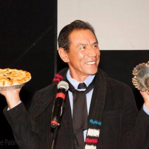Wes Studi accepts the American Actor Award 2013