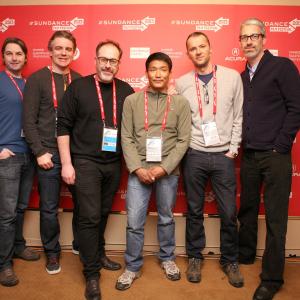 John Battsek, Mark Monroe, Nick Ryan, Darrell Kavanagh, David Torpey and Pemba Gyalje Sherpa at event of The Summit (2012)