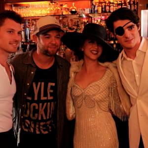 Behind the scenes of Nikki Lorenzos music video Work That Charm with Tristan Macmanus Marc Cleary Nikki Lorenzo and Rj Mitte