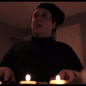 Still shot from the short film 'Being Frank' directed by Mike Bailey.