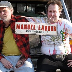 Manuel Labour publicity shot Rod Ceballos left James McDougall right