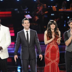 Still of Tony Lucca Chris Mann and Juliet Simms in The Voice 2011