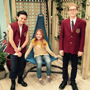 Alex Thorne (as Norbert) with Madison Ferguson and Tate Yap on The Stanley Dynamic, 2015/2016