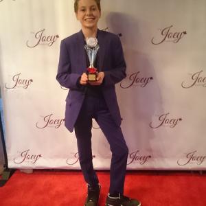Alex Thorne 2015 Joey Award Winner Best Performance in Voice Over Role PJ Masks DisneyeOne