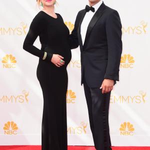 Josh Charles and Sophie Flack at event of The 66th Primetime Emmy Awards (2014)