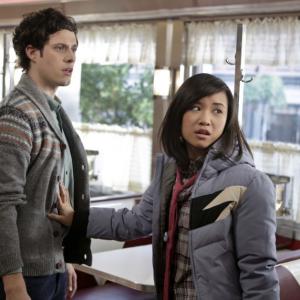 Still of Ellen Wong and Kyle Harris in The Carrie Diaries 2013