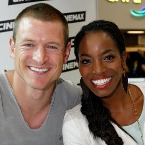 Philip Winchester and Milauna Jackson at event of Strike Back (2010)