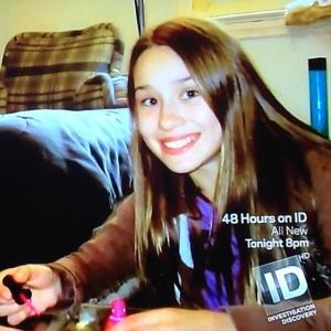 Kylie plays murder victim Young Faye on Frenemies  Investigation Discovery channel