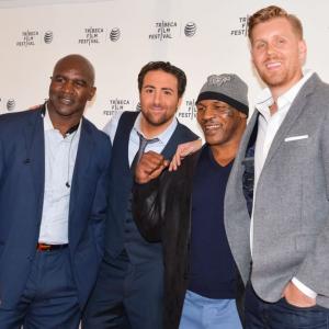 Evander Holyfield Bert Marcus Mike Tyson Grant Jolly 2014 Tribeca Film Festival  Tribeca TalksAfter The Movie Champs